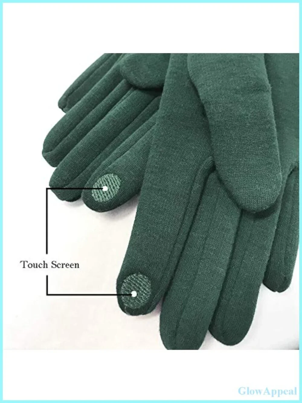 Women's Winter Fleece Lined Touch Screen Gloves for Driving Texting